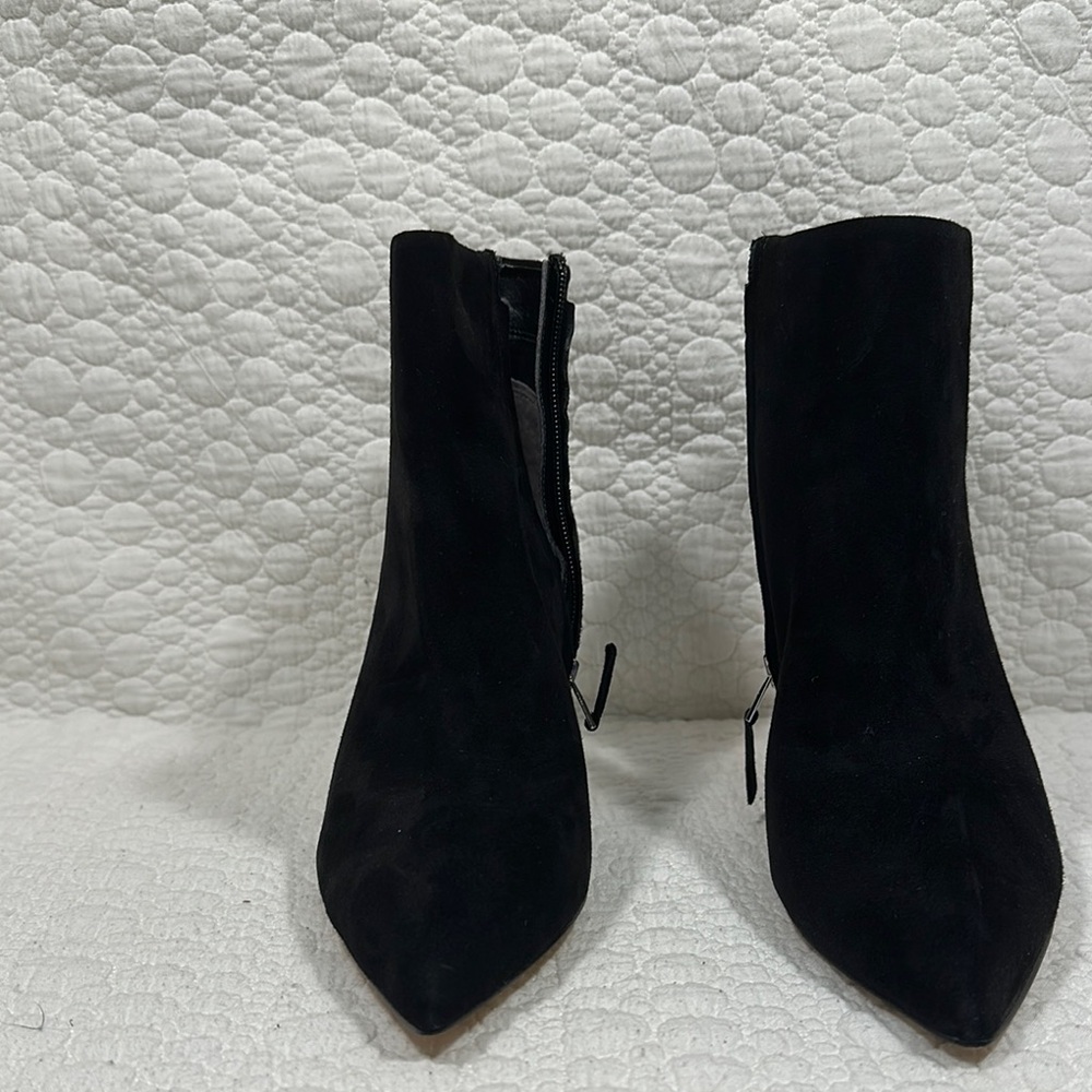 Sam Edelman black suede booties